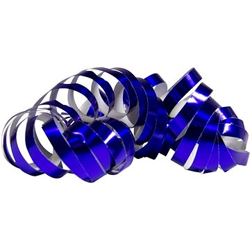 Serpentýny metalické modré - délka 4m - 2 kusy (8714572658034)