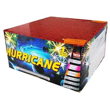 Ohňostroj - Baterie výmetnic hurricane 100 ran (8595596321179)