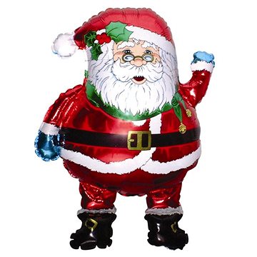 Balónek foliový Santa Claus - 76 cm - vánoce (8435102301045)