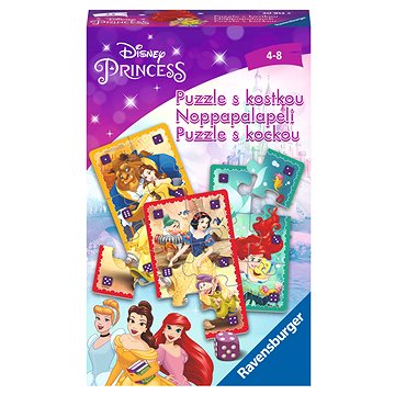 Ravensburger 209132 Disney Princess: Puzzle hra s kostkou (4005556209132)