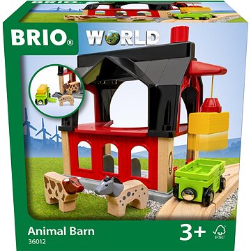 BRIO Herní sety 36012 Stáj pro zvířata (7312350360127)