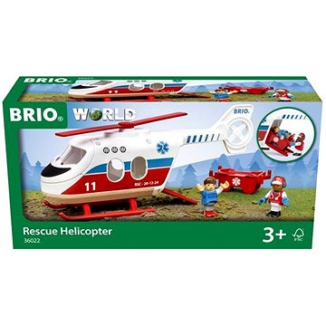 BRIO Herní sety 36022 Záchranářský vrtulník (7312350360226)