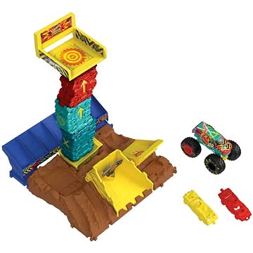 Hot Wheels Monster trucks aréna: Semifinále herní set - Velký skok (194735136599)