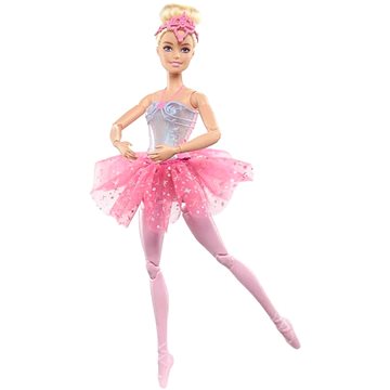 Barbie Svítící Magická Baletka S Růžovou Sukní (194735112241)