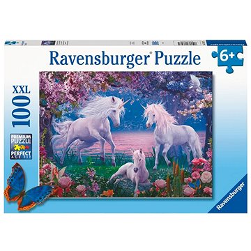 Ravensburger Puzzle 133475 Překrásní Jednorožci 100 Dílků (4005556133475)