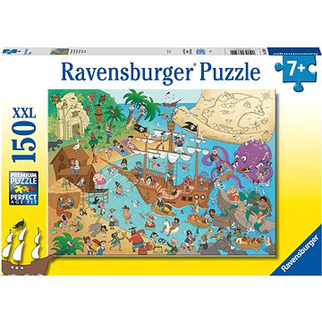 Ravensburger Puzzle 133499 Piráti 150 Dílků (4005556133499)
