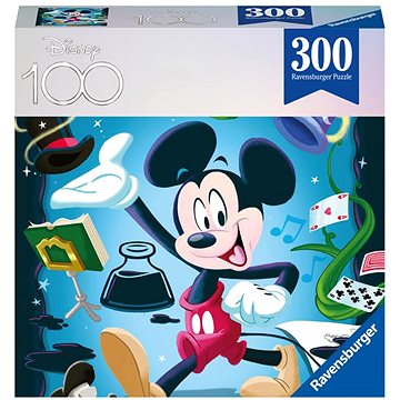 Ravensburger Puzzle 133710 Disney 100 Let: Mickey 300 Dílků (4005556133710)