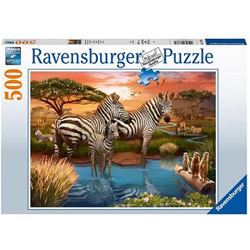 Ravensburger Puzzle 173761 Zebry 500 Dílků (4005556173761)