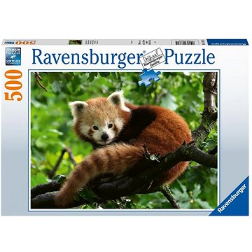 Ravensburger Puzzle 173815 Panda Červená 500 Dílků (4005556173815)