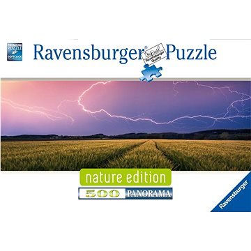 Ravensburger Puzzle 174911 Bouřka 500 Dílků Panorama (4005556174911)