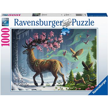Ravensburger Puzzle 173853 Jarní Jelen 1000 Dílků (4005556173853)