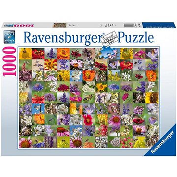 Ravensburger Puzzle 173860 Včely Na Květinách 1000 Dílků (4005556173860)