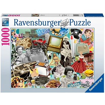 Ravensburger Puzzle 173877 50. Léta 1000 Dílků (4005556173877)