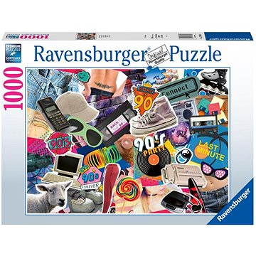 Ravensburger Puzzle 173884 90. Léta 1000 Dílků (4005556173884)