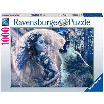 Ravensburger Puzzle 173907 Vlčí Magie 1000 Dílků (4005556173907)