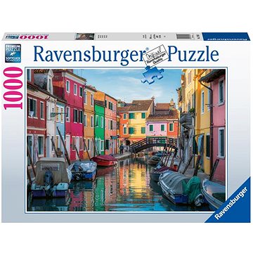 Ravensburger Puzzle 173921 Burano, Itálie 1000 Dílků (4005556173921)
