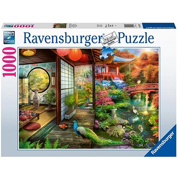 Ravensburger Puzzle 174973 Japonská Zahrada 1000 Dílků (4005556174973)