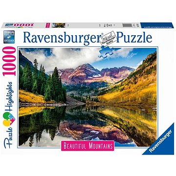 Ravensburger Puzzle 173174 Dechberoucí Hory: Aspen, Colorado 1000 Dílků (4005556173174)