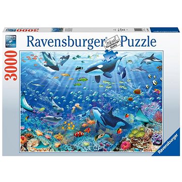 Ravensburger Puzzle 174447 Pod Vodou 3000 Dílků (4005556174447)