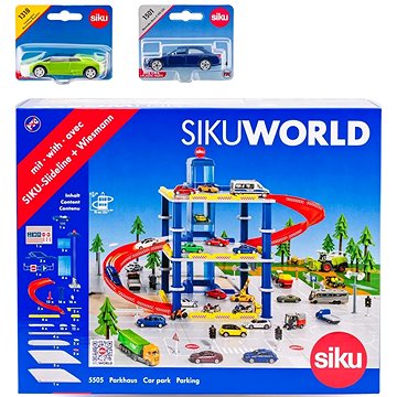 Siku World - Garáž se 2 auty (8591864601189)