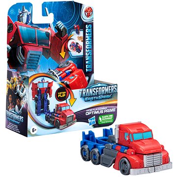 TraTransformers Earthspark 1-step flip Optimus Prime figurka 10 cm (5010994183332)