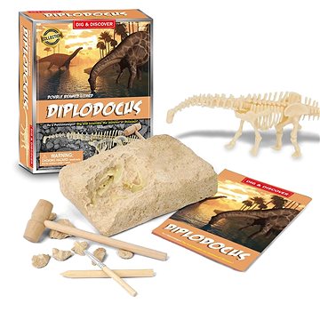 Diplodocus Dinosaur Toy Fosilní výkopová sada (D7143)