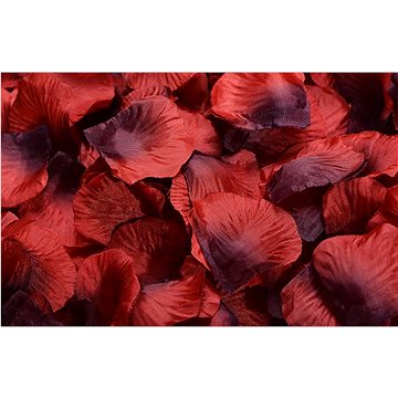 Okvětní lístky růže 400 ks - červeno černé vlčí mák (2018)