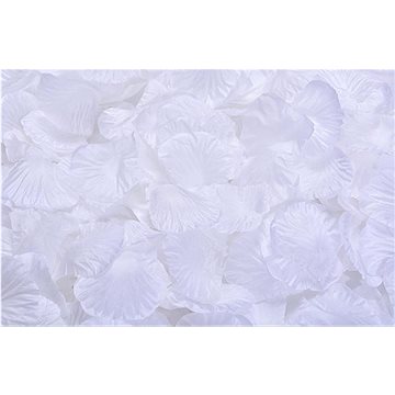 Okvětní lístky růže 400 ks - sněhově bílá (2016)