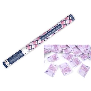 Párty konfety 60 cm - bankovky 500 eur