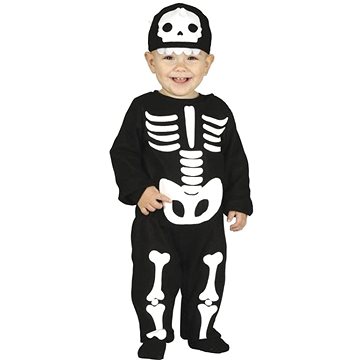 Guirca Dětský kostým kostlivec, halloween, vel. 12-18 měsíců