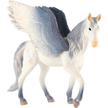 Zooted Kůň s křídly - bílo/šedý (8592190862077)