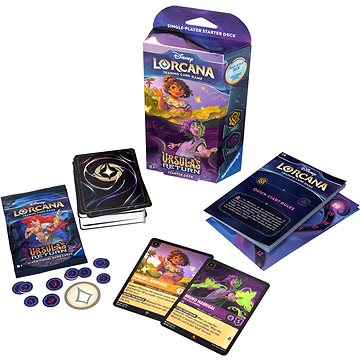 Disney Lorcana: Ursula's Return Starter Deck Amber & Amethyst