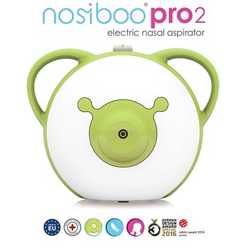 Nosiboo Pro2 Elektrická odsávačka nosních hlenů zelená (5999885976638)