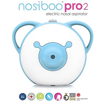Nosiboo Pro2 Elektrická odsávačka nosních hlenů modrá (5999885976416)