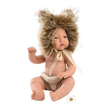 Llorens 63201 New Born chlapeček - realistická panenka s celovinylovým tělem - 31 cm (8426265632015)