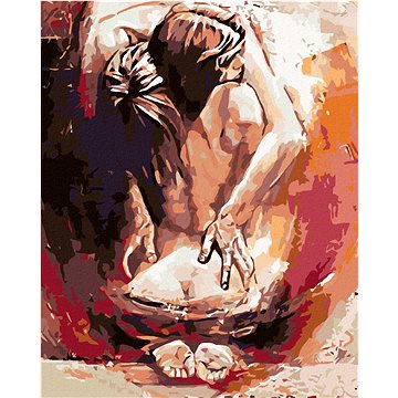 Malování podle čísel - Žena v objetí muže (HRAmal00058nad)