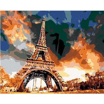 Malování podle čísel - Eiffelova věž (HRAmal00098nad)