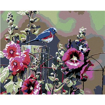 Malování podle čísel - Kvetoucí ibišek (HRAmal00169nad)