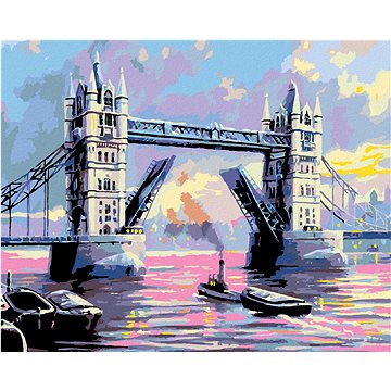 Malování podle čísel - Tower Bridge Londýn (HRAmal00314nad)