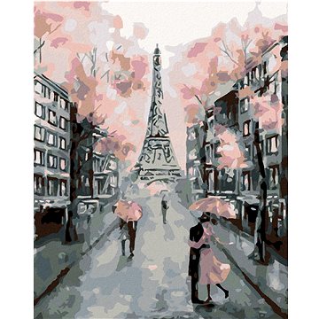 Malování podle čísel - Kvetoucí paříž (HRAmal00323nad)
