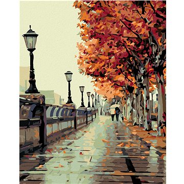 Malování podle čísel - Podzimní procházka (HRAmal00397nad)