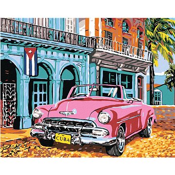 Malování podle čísel - Stará Amerika na Kubě (HRAmal00475nad)