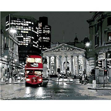 Malování podle čísel - Londýnský bus (HRAmal00542nad)