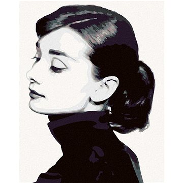 Malování podle čísel - Audrey Hepburn I (HRAmal00674nad)