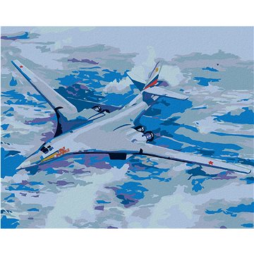 Malování podle čísel - Letadlo (HRAmal00816nad)