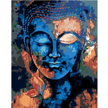 Malování podle čísel - Barevný buddha (HRAmal01209nad)