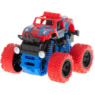 KIK Terénní auto Monster Truck 1:36 červenomodré (28172)