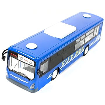 KIK KX9563 RC autobus s otevíracími dveřmi 32cm modrý (17948)