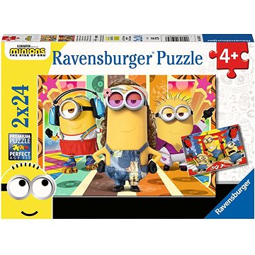 Ravensburger puzzle 050857 Mimoni 2 2x24 dílků (4005556050857)