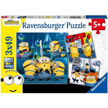 Ravensburger puzzle 050826 Mimoni 2 3x49 dílků (4005556050826)
